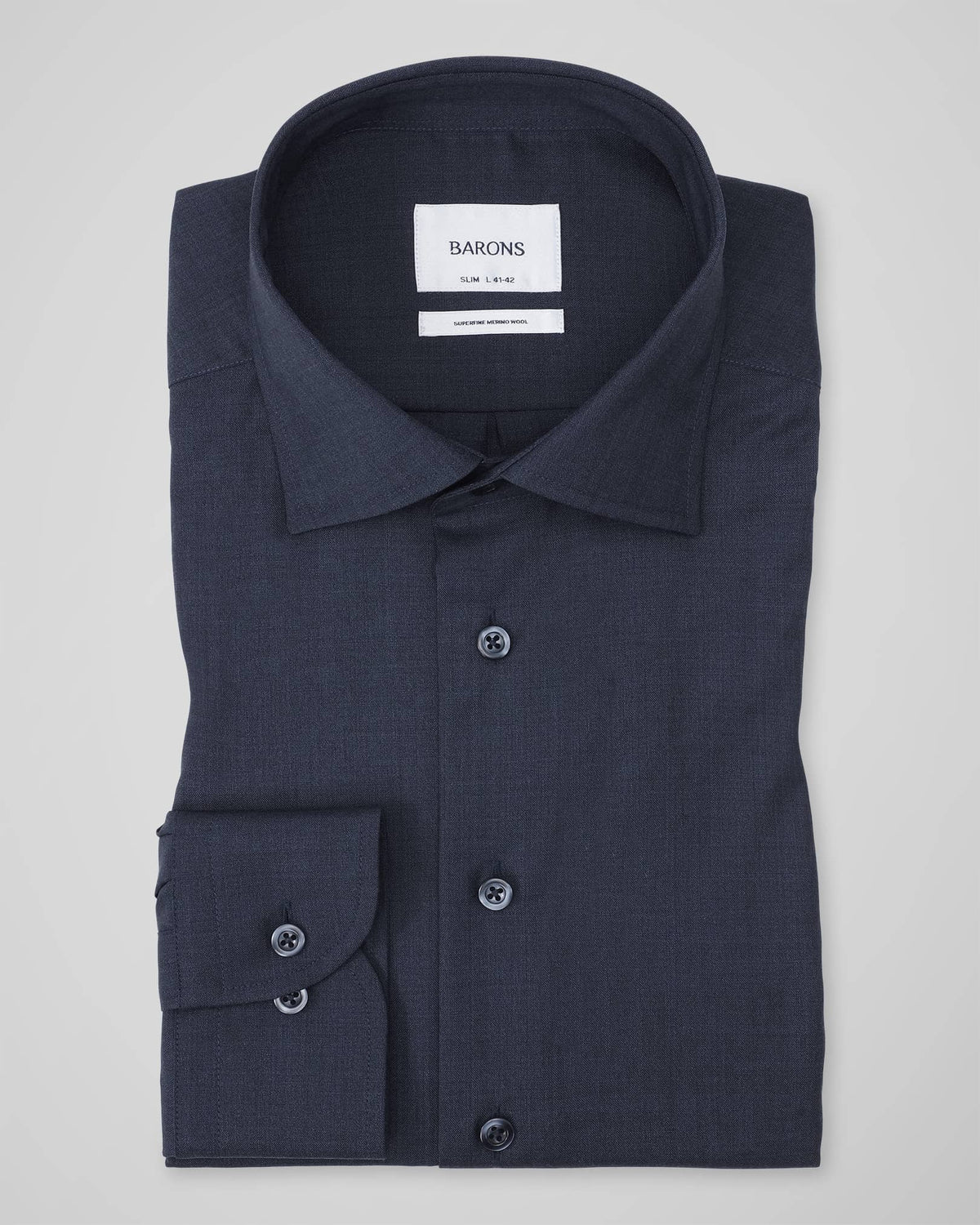 Merinoskjorten 2.0 | Navy